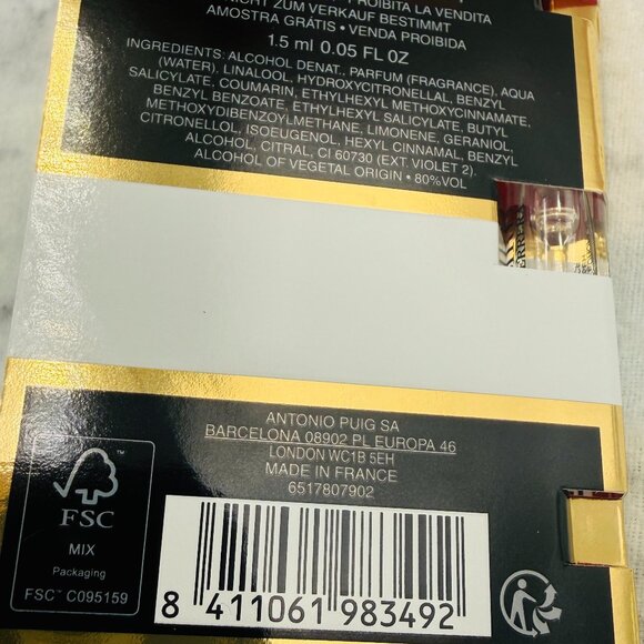 Carolina Herrera Beauty Gift Set-Red Pouch, Good Girl,Lipstick,Mirror-4pc-NEW - Picture 5 of 15